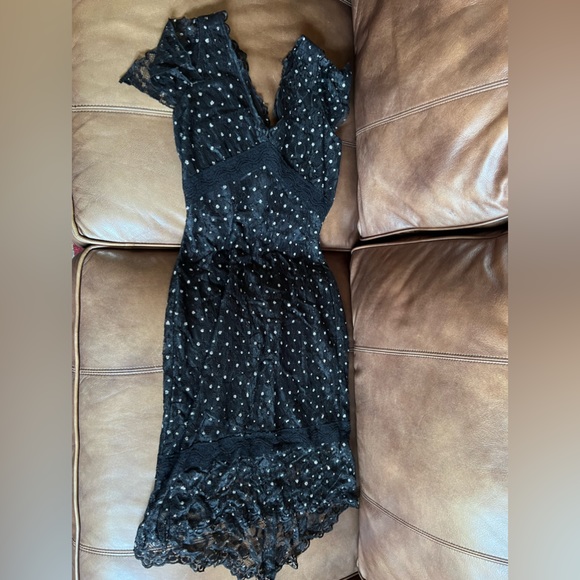Alexia Admor Dresses & Skirts - Women’s Alexia Admor Black Lace and Rhinestone Dress
